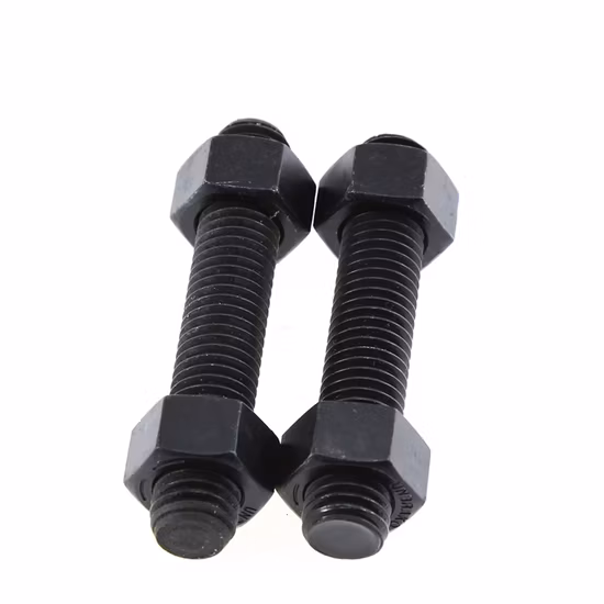 ASTM A194 2h ASTM A193 B7/A320 L7 PTFE を使用したスタッド ボルトおよびナット